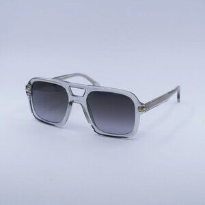 CARRERA 317/S 0KB7 FQ Sunglasses Transparent Aviator Frame, Grey Lenses